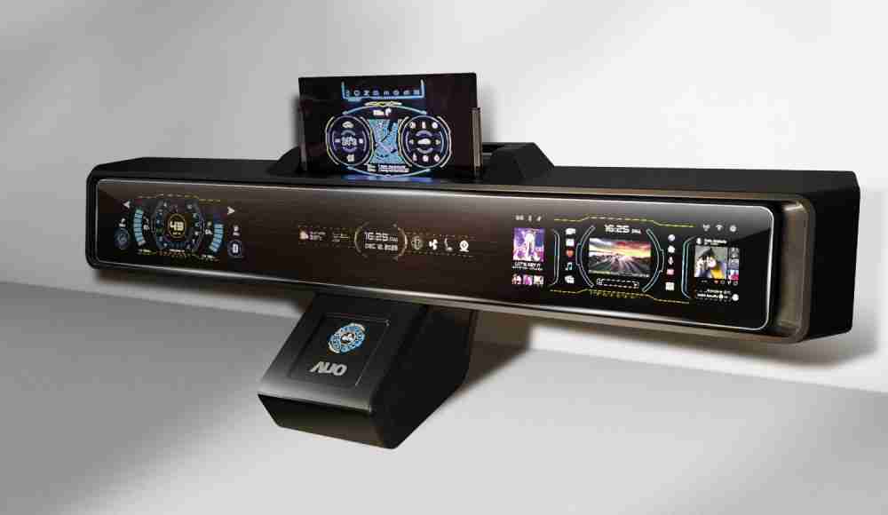 财神娱乐Micro LED沉浸式车舱显示方案结合 可卷式、、可伸缩的Micro LED应用并可呈现不同的质感纹路，，，，展现人性化设计