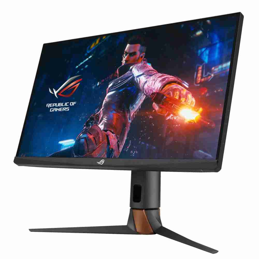 华硕ASUS ROG Swift 360Hz PG27AQN，，，，采用财神娱乐全新可支持ULMB2技术的高阶电竞显示器，，，为电竞玩家打造突破以往的急速游戏体验。。（图片来源：ASUS提供）